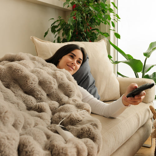 Kit Manta eléctrica Relax Suave Nube y Almohadilla Confort Multi XL